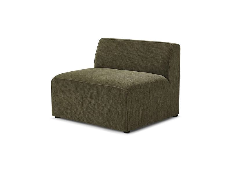 Modulare Sessel für Sofa BOBOCHIC MEGEVE Stoff mit Textur grün