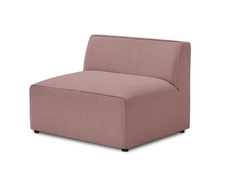 Modulare Sessel für Sofa BOBOCHIC MEGEVE Stoff chiniert rosa