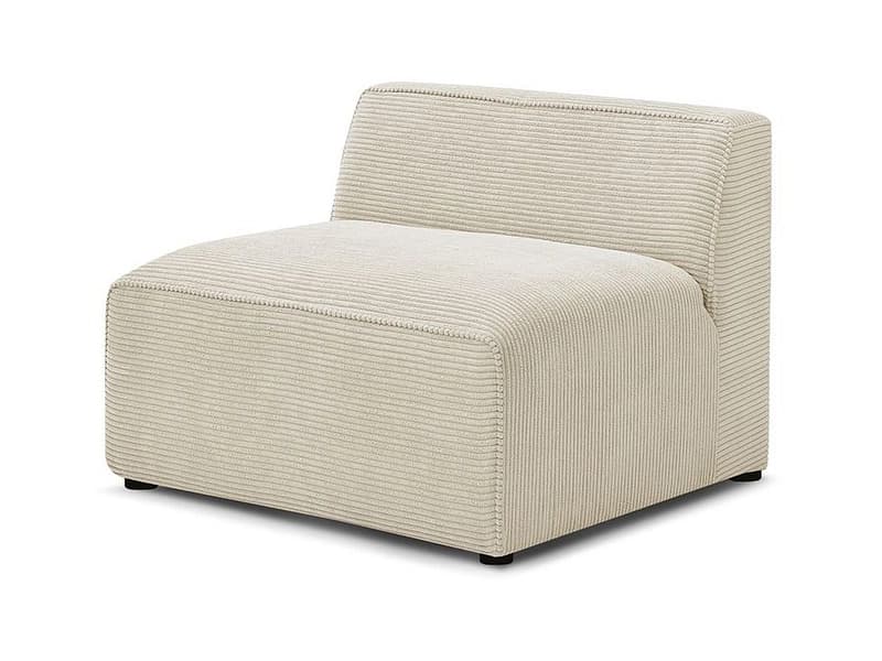 Modulare Sessel für Sofa BOBOCHIC MEGEVE Cord-Stoff beige