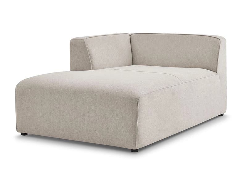 Récamière BOBOCHIC MEGEVE Stoff chiniert beige