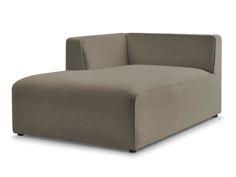 Récamière BOBOCHIC MEGEVE Boucle-Stoff rotbraun