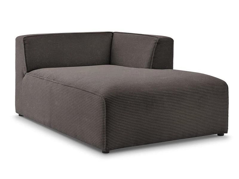 Récamière BOBOCHIC MEGEVE Cord-Stoff rotbraun