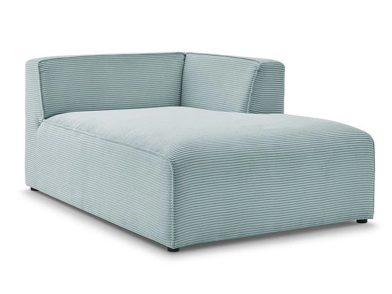 Récamière BOBOCHIC MEGEVE Cord-Stoff hellblau