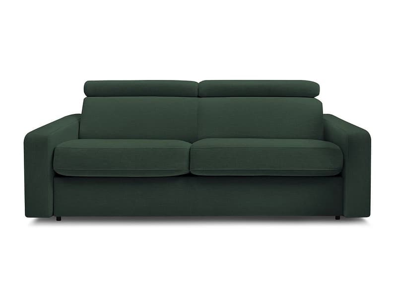 3er Sofa BOBOCHIC MONACO Stoff grün