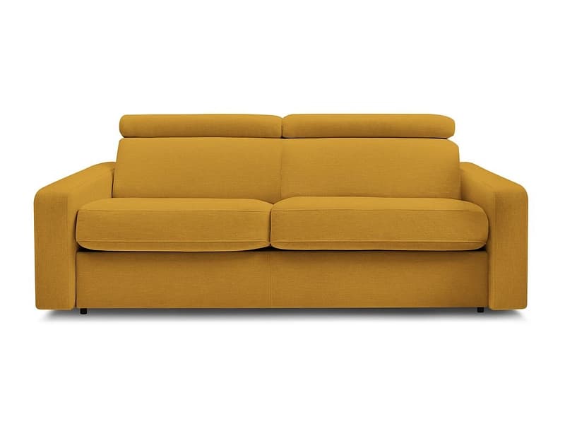 3er Sofa BOBOCHIC MONACO Stoff gelb
