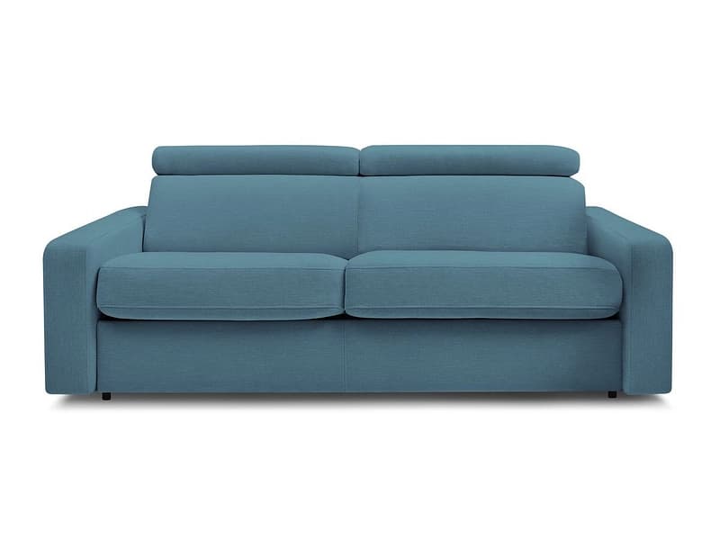 3er Sofa BOBOCHIC MONACO Stoff hellblau