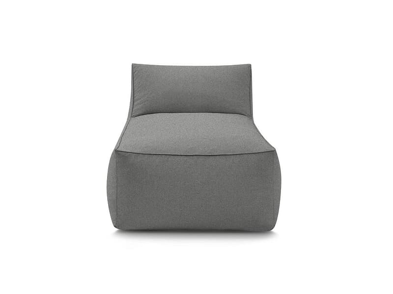 Récamière BOBOCHIC RIVIERA Stoff dunkelgrau