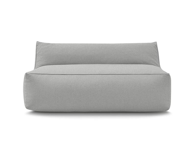 Sessel mit Schlaffunktion BOBOCHIC RIVIERA Stoff hellgrau