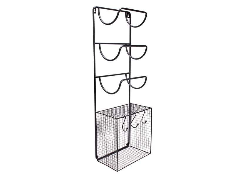 HOME DECO FACTORY Regal TONY 28x18x82cm metall matt