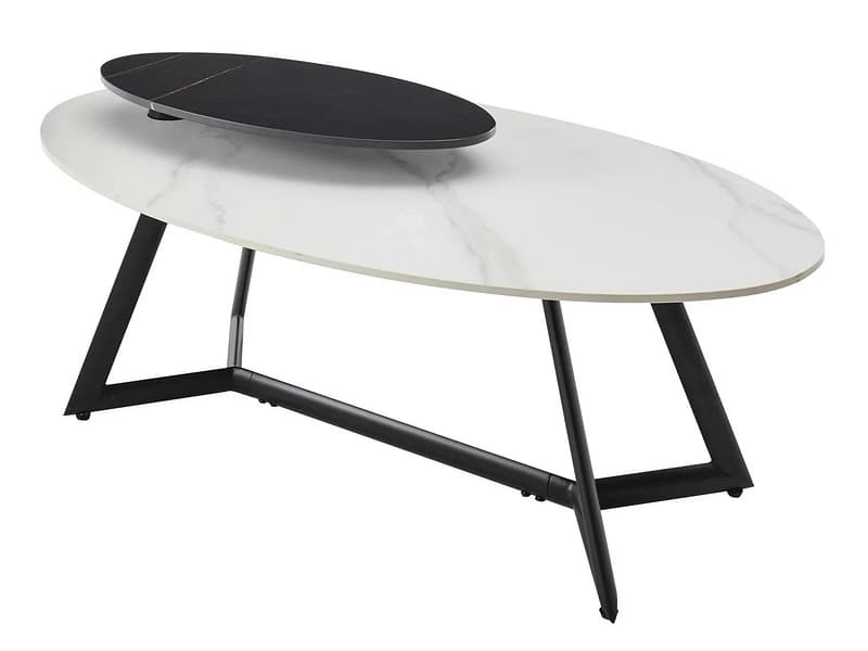Couchtish JENNY 60x110x48cm weiss