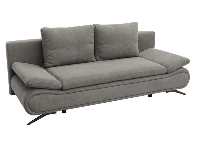 Bettsofa LION Stoff grau