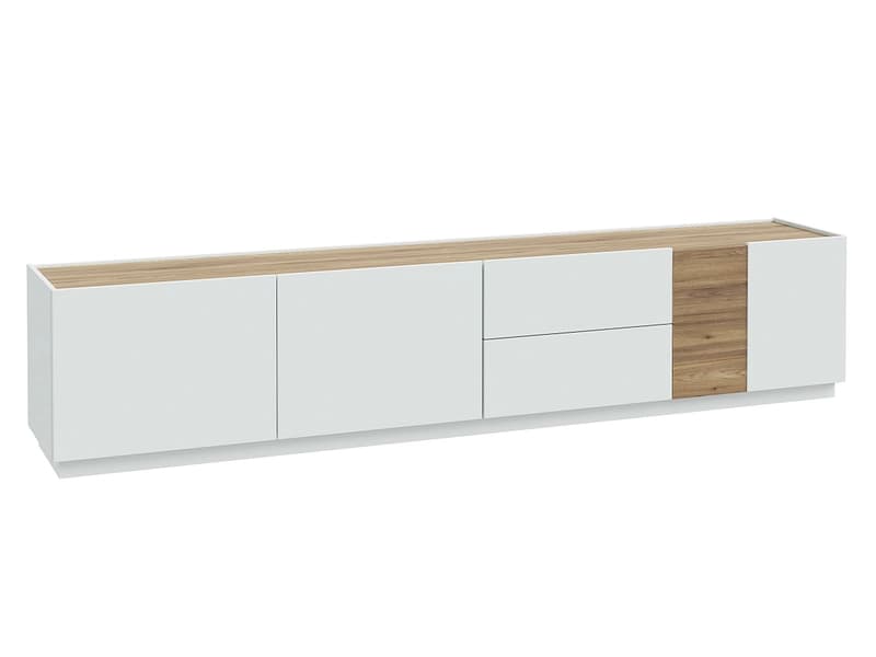 TV-Möbel LEWISVILLE 239.4cm wolkengrau