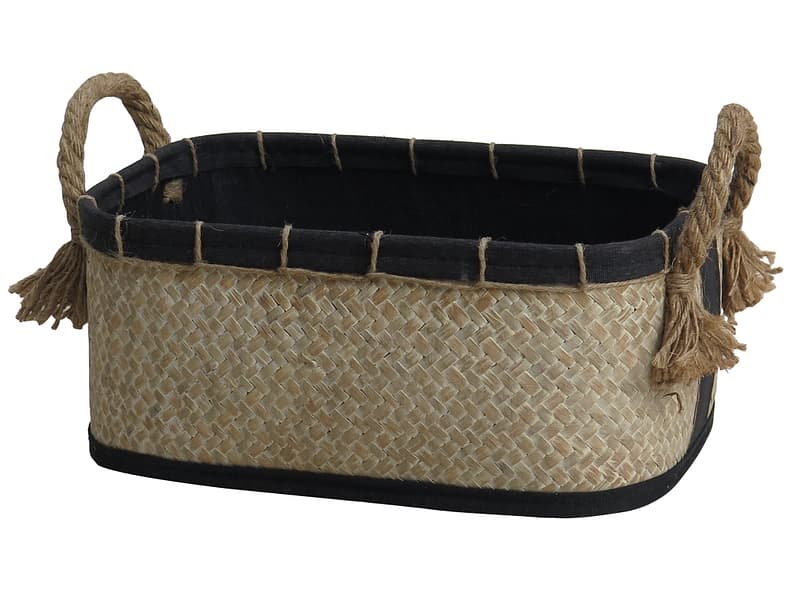 Aufbewahrungskorb ROBINSON beige 18x28x12cm