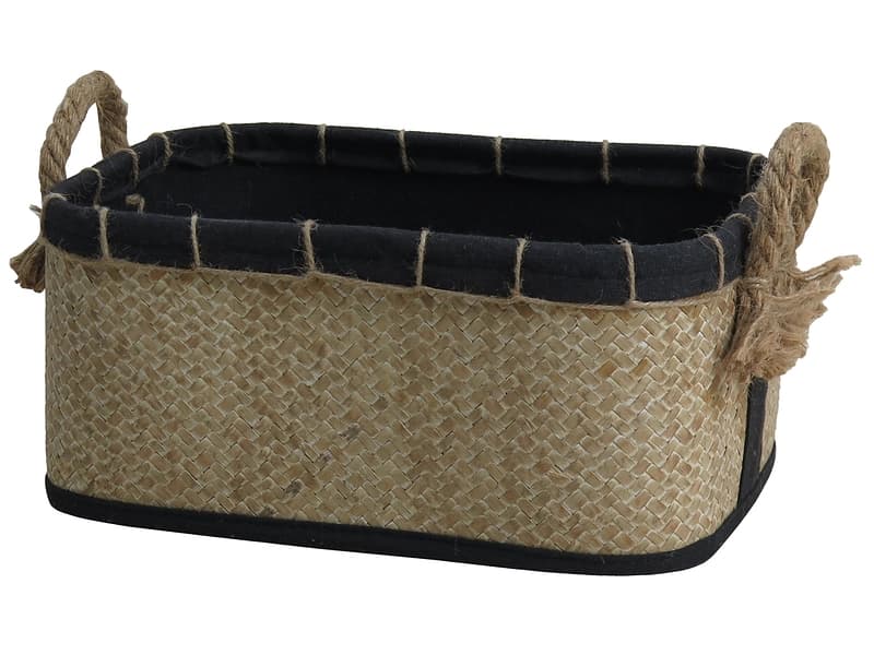 Aufbewahrungskorb ROBINSON beige 23x33x14cm