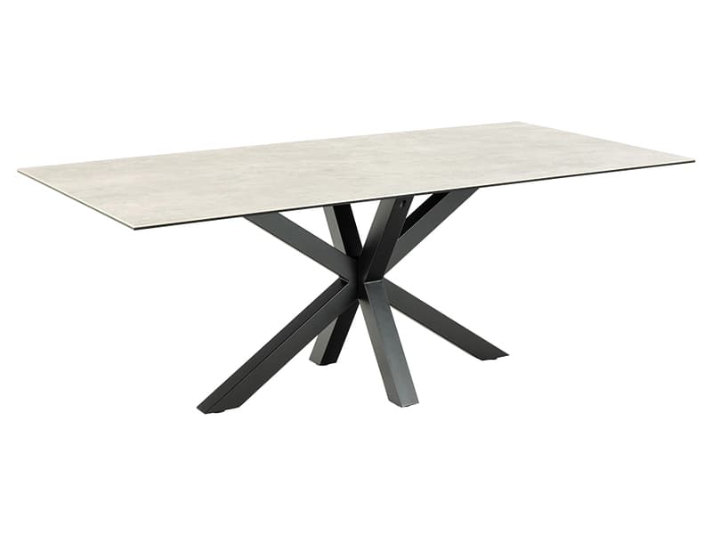 Tisch HEAVEN 200x100x75.5cm grau