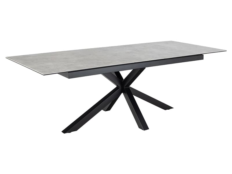 Tisch ausziehbar HEAVEN 200-240x100x76cm grau