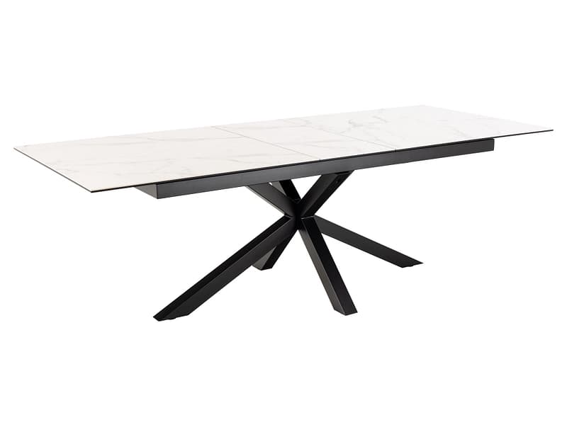 Tisch ausziehbar HEAVEN 200-240x100x76cm weiss