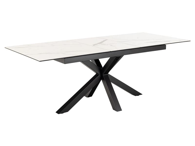Tisch ausziehbar HEAVEN 168-210x90x76cm weiss