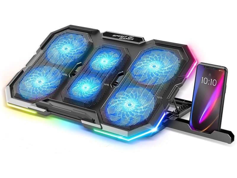 SPIRIT OF GAMER Notebook-Kühler Schwarz