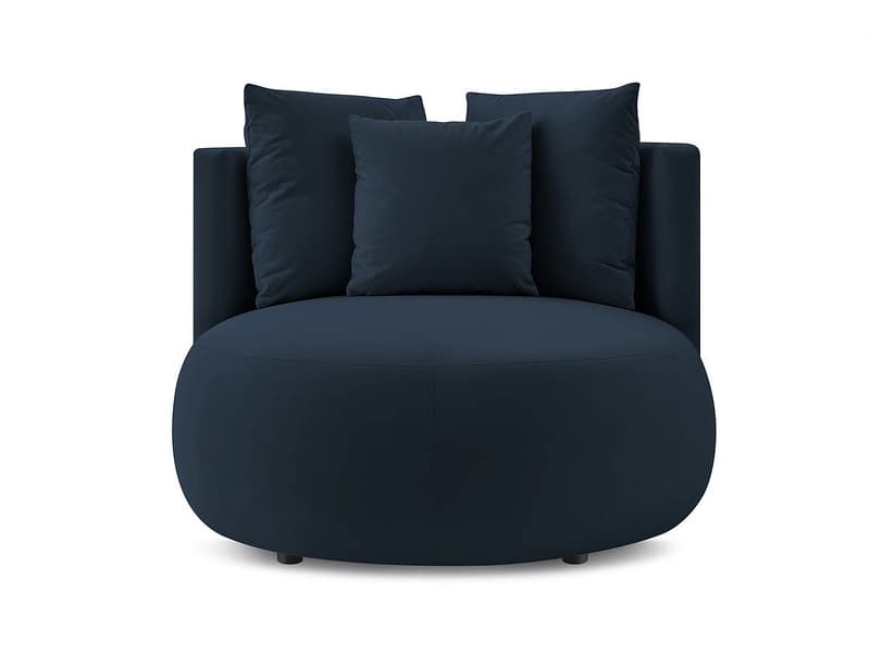 Sessel BOBOCHIC CESAR Samt blau