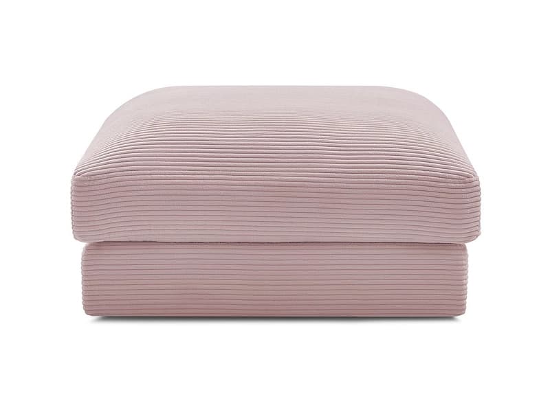 Sitzsack BOBOCHIC LEONARD 86x86x43cm cord-stoff violett