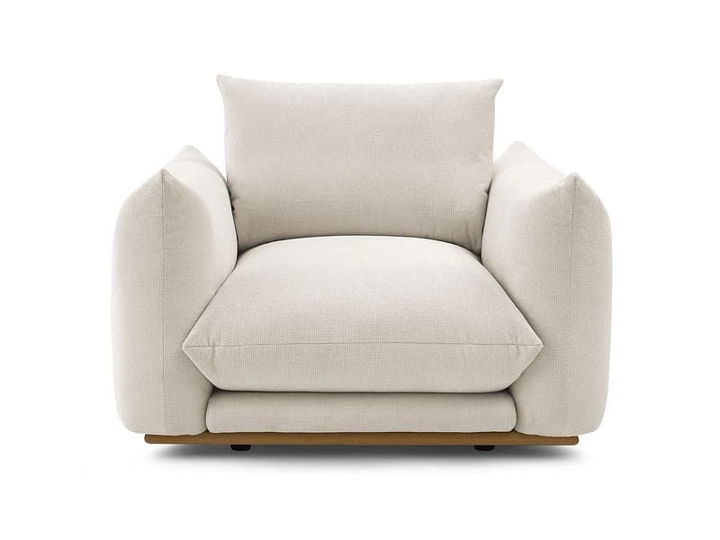 Sessel BOBOCHIC ERNEST Stoff beige