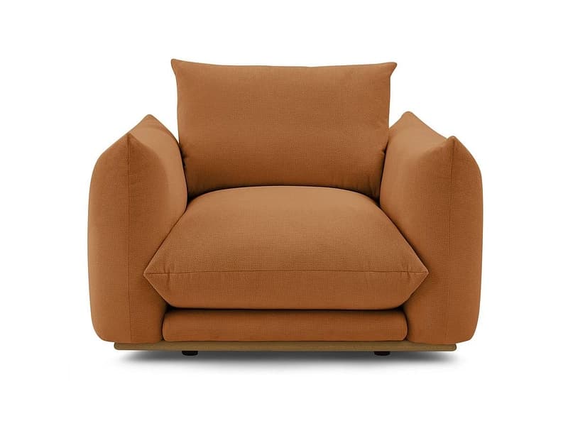 Sessel BOBOCHIC ERNEST Stoff orange