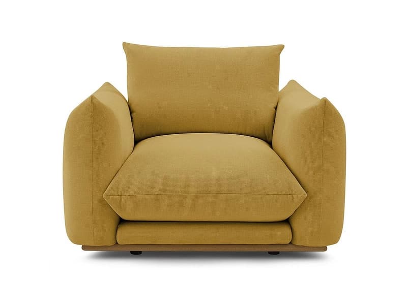 Sessel BOBOCHIC ERNEST Stoff gelb