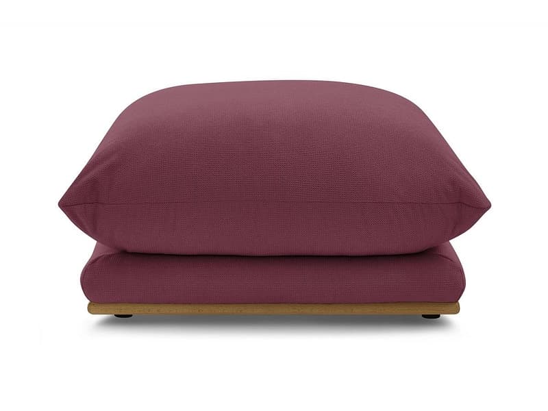 Sitzsack BOBOCHIC ERNEST 85x85x47cm stoff rot