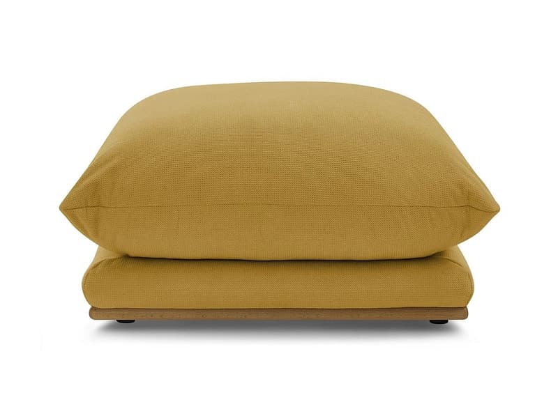 Sitzsack BOBOCHIC ERNEST 85x85x47cm stoff gelb