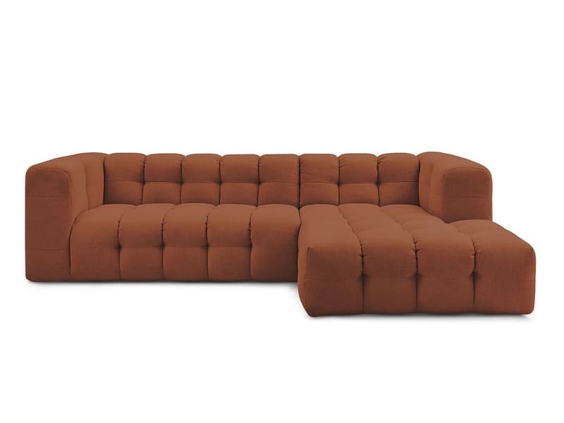 Ecksofa BOBOCHIC CLOUD Stoff orange