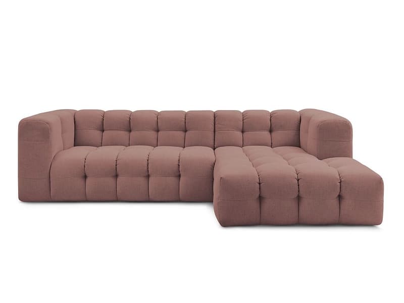 Ecksofa BOBOCHIC CLOUD Stoff rosa