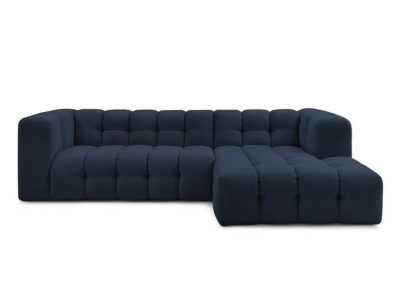 Ecksofa BOBOCHIC CLOUD Stoff dunkelblau