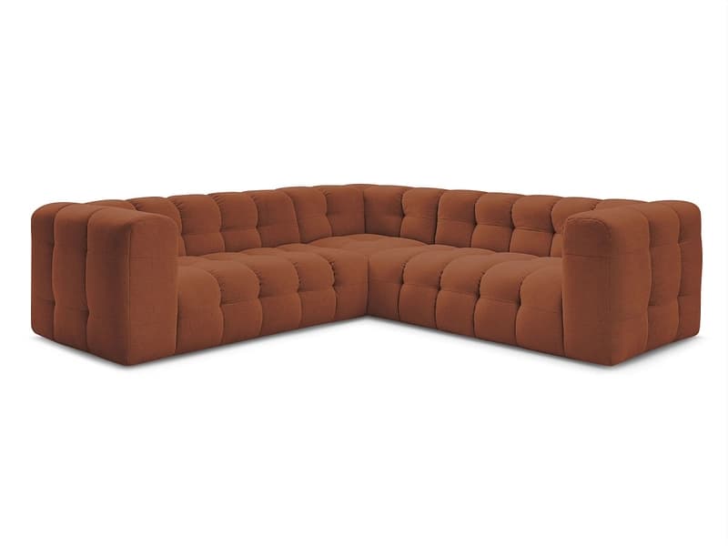 Ecksofa BOBOCHIC CLOUD Stoff orange