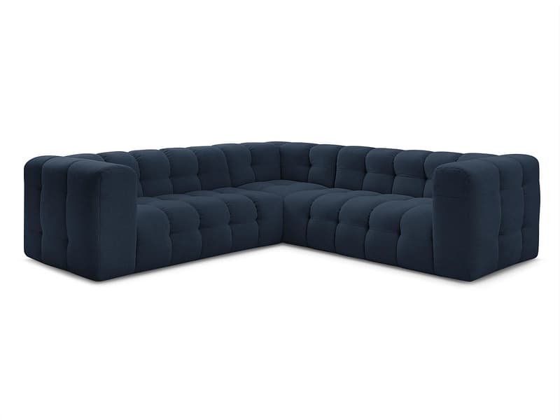 Ecksofa BOBOCHIC CLOUD Stoff dunkelblau