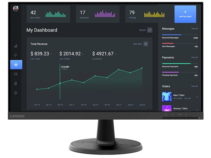LENOVO Monitor D24-45 23.8'''/60cm