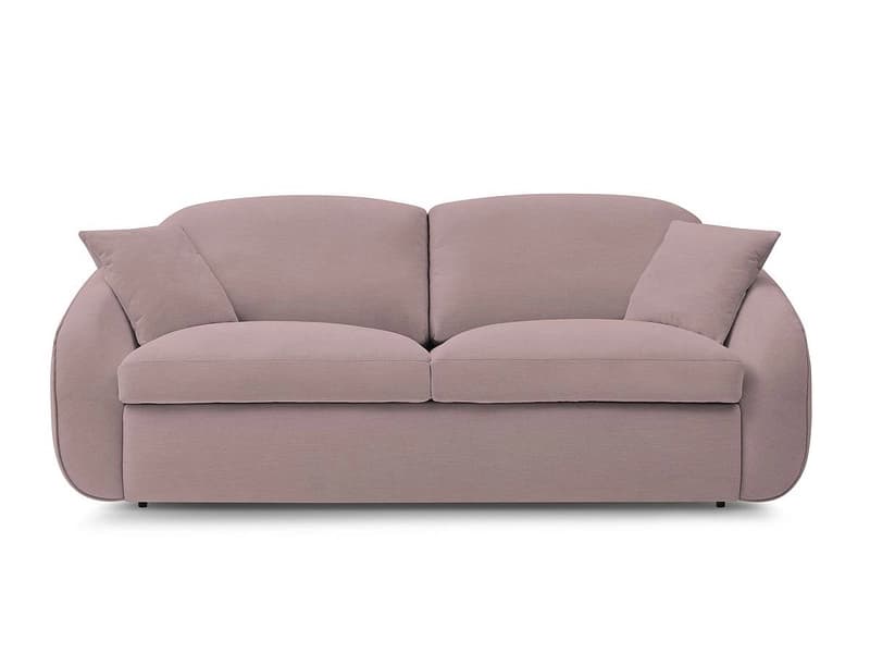 3er Sofa BOBOCHIC CEZANNE Stoff rosa