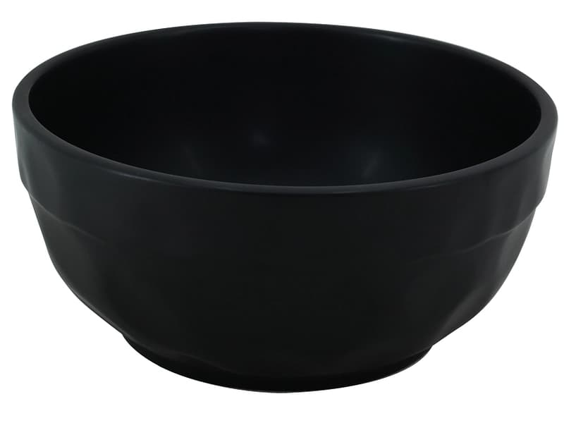 Salatschüssel RAY Ø 21.8 cm Dolomite-Gestein schwarz 1 Stück