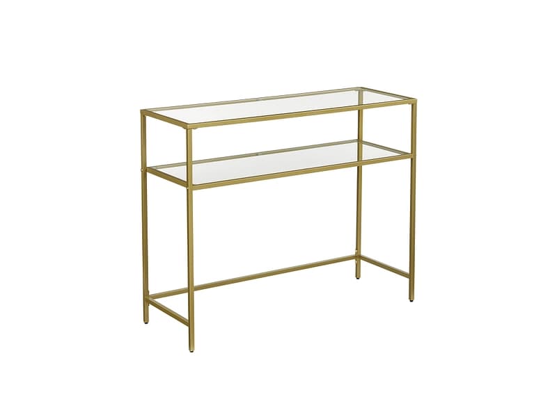 SONGMICS Konsole CRYSTAL Gold