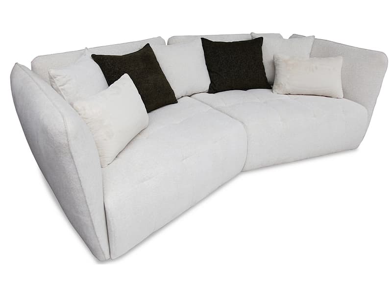 Big Sofa BAYO Stoff beige