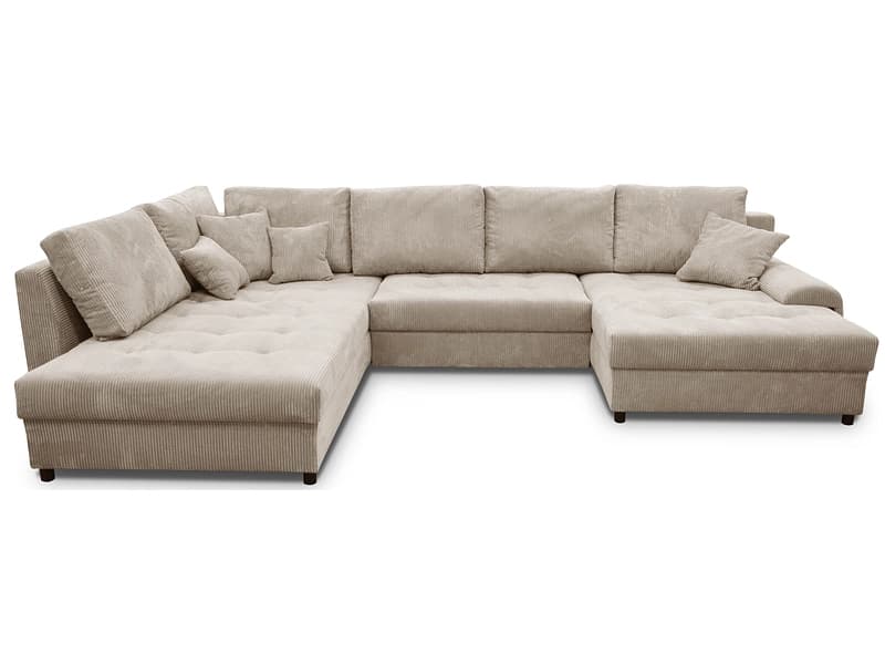 Ecksofa APIS Stoff beige