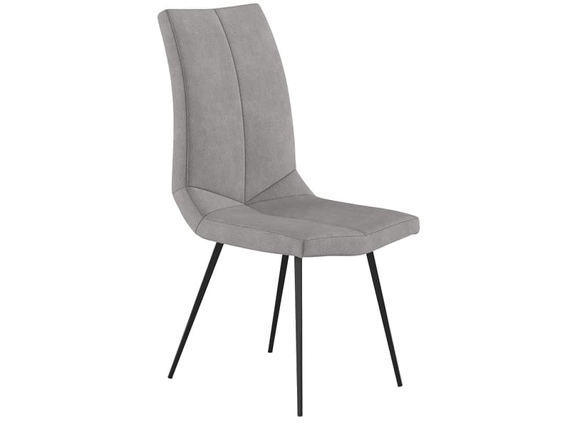 Stuhl NINA Stoff grau