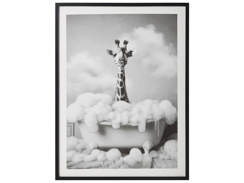 Leinwand bedruckt ENYA schwarz 45x60x2.2cm