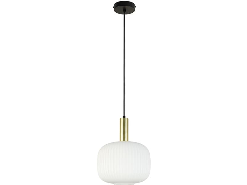Hängelampe LIUNA 25x120cm weiss