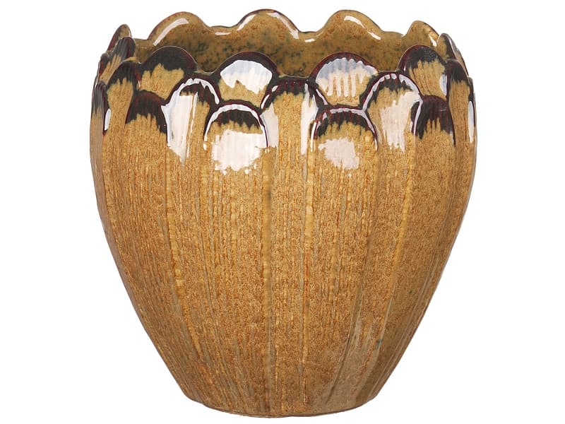 Vase DONYA 17.5x17.5x16cm sand