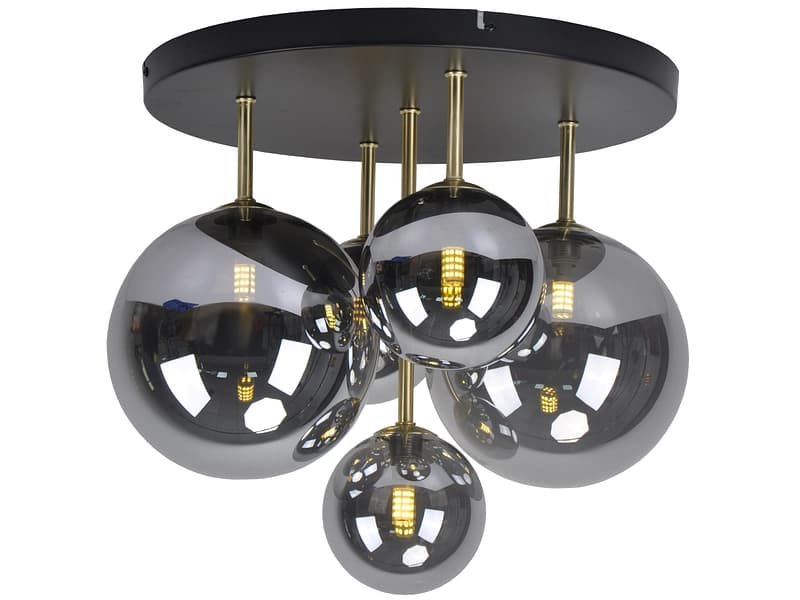 Deckenlampe MODICA 40cm schwarz