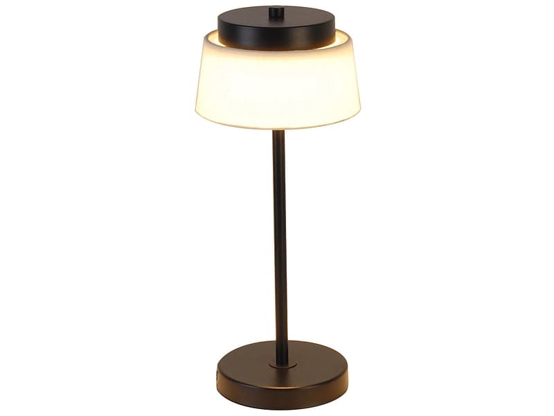 Tischlampe LED AMAURY 42cm 9W schwarz