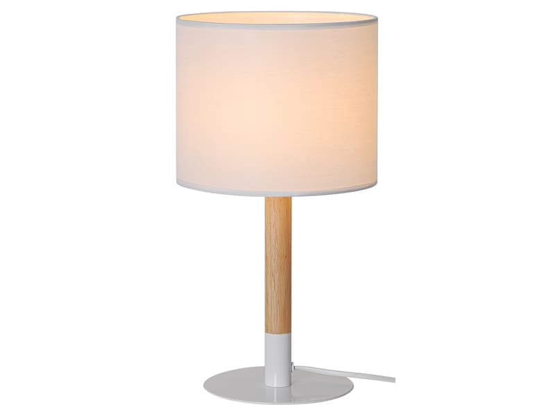 Tischlampe KEMZA 35.5cm weiss