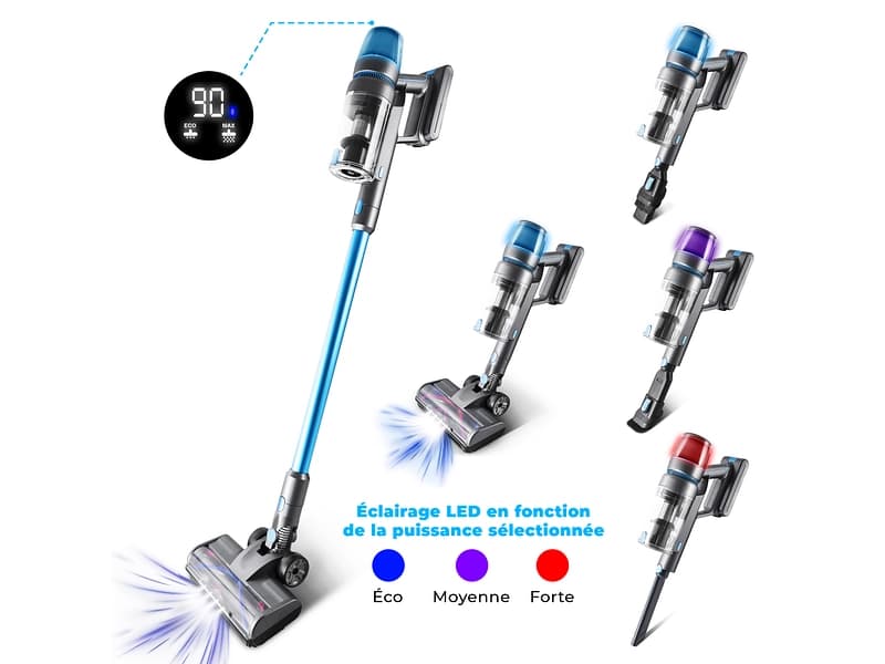 VORTEX Stabstaubsauger 2 in 1 F45