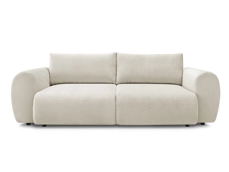 3er Sofa BOBOCHIC LUCIEN Stoff beige